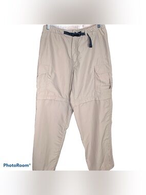 REI Men's Light Beige Convertible Cargo Pants
